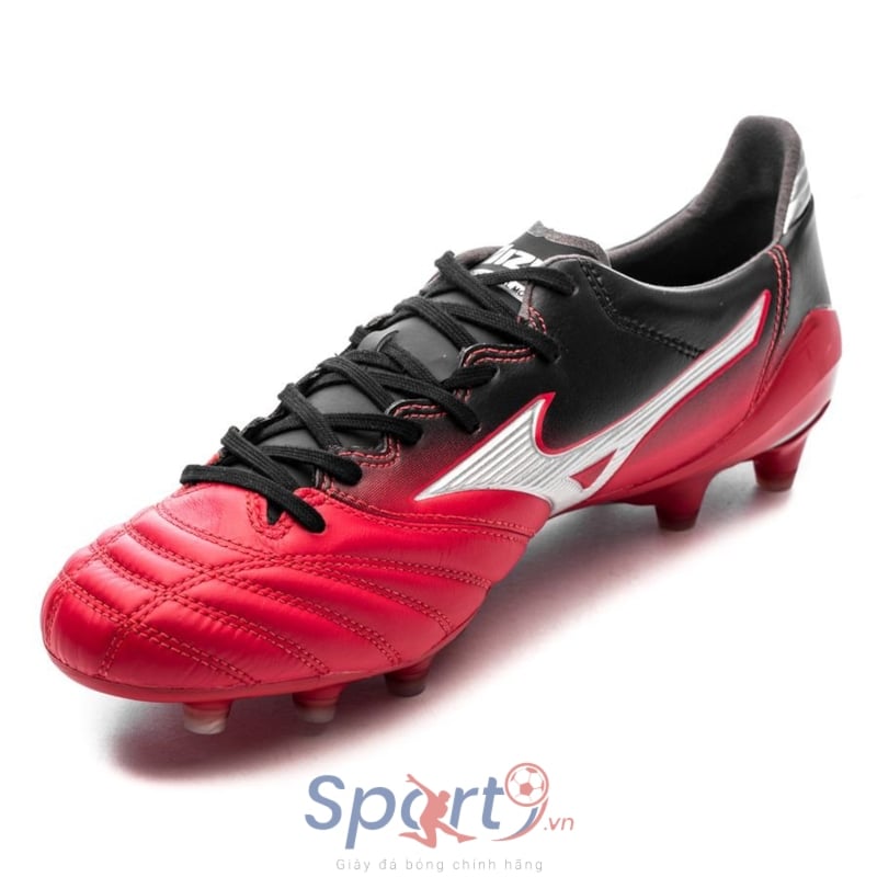 Mizuno Morelia Neo II MD FG Samurai - Red/Silver/Black